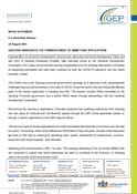 GEP-Media-Statement